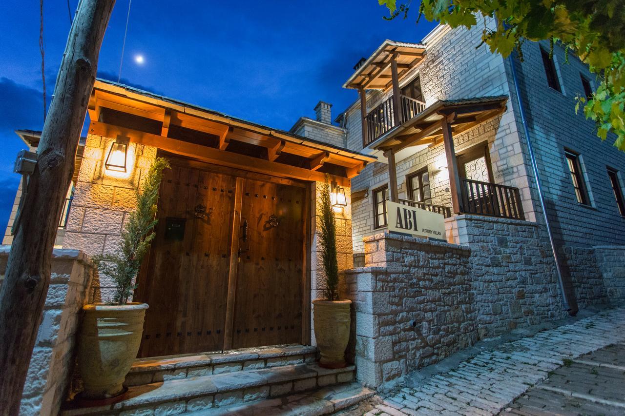 Abi Luxury Villas Monodendri Dış mekan fotoğraf